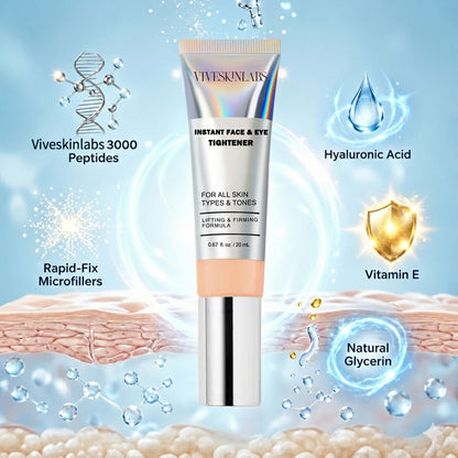 Viveskinlabs Instant Face Temporary Tightener – Instant visible results in 60 seconds
