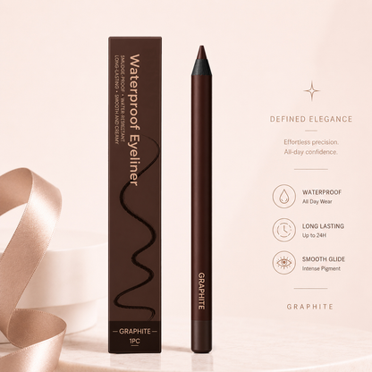 The Hours Dissolve. The Line Remains. 24HR Waterproof Eyeliner